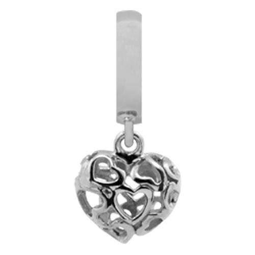 Image of Christina Collect Heart Beat Love sølv hanger